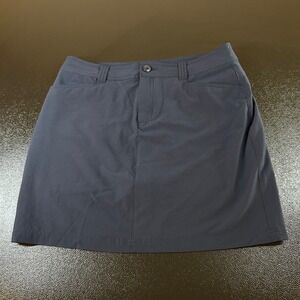 Eddie Bauer Adventurer 2.0 Skort Athletic Outdoor‎ Navy Womens size 10 34x17"
